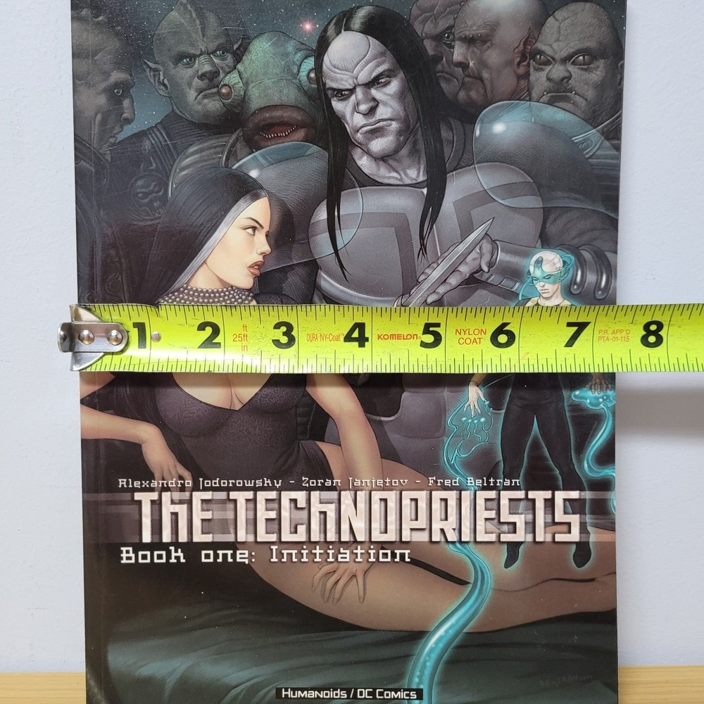 The Technopriests Book One Initiation Humanoids DC Comics Paperback Book Novel - Picture 3 of 8